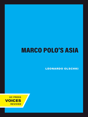 cover image of Marco Polo's Asia